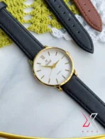 Caslex  Cx-F3611L  | Leather Belt Plain Classic dial | Ladies original brand watch - Image 4