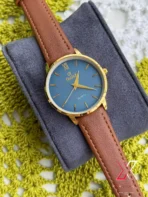 Caslex  Cx-F3611L  | Leather Belt Plain Classic dial | Ladies original brand watch - Image 3