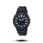 G-Shock-Style Stormvault Commander – Black & Red Accent Bezel Black Strap