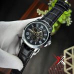 Fossil Skeleton Automatic Open Heart Watch | AA Standard