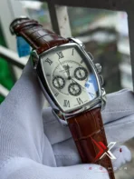 Patek Inspired Square Shape Chronograph Watch – Premium Design | AA Standard - Image 3