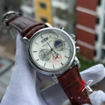 Patek Inspired Plain Chronograph Watch – Premium Design | AA Standard - Image 2