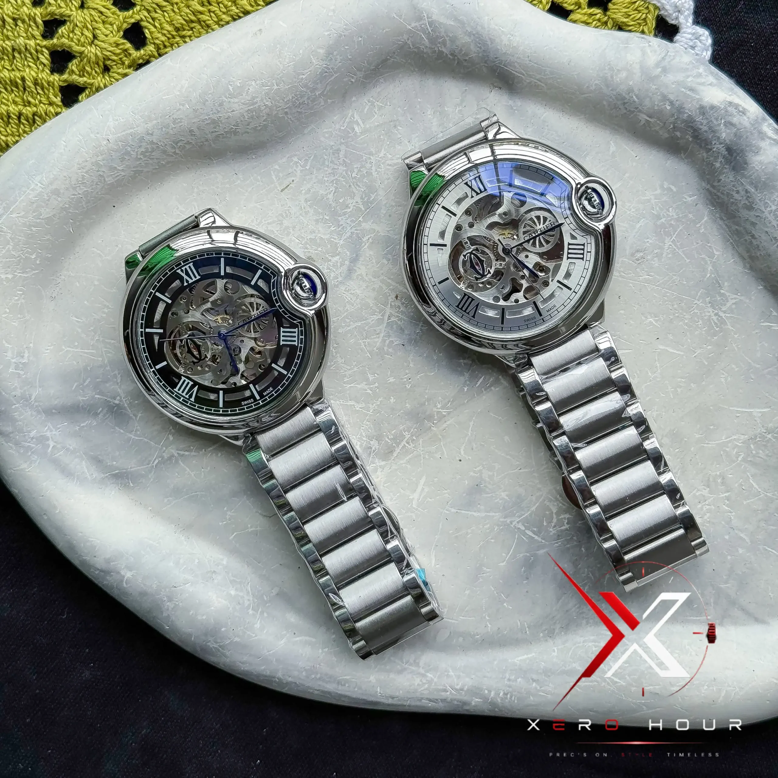 IMG_7679_result Cartier Ballon Blue Style Skeleton Automatic Watch – Premium Mechanical Elegance - Image 1