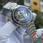 Cartier Ballon Blue Style Skeleton Automatic Watch – Premium Mechanical Elegance - Image 7