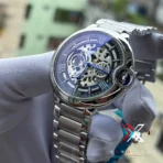 Cartier Ballon Blue Style Skeleton Automatic Watch – Premium Mechanical Elegance - Image 2