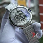 Cartier Ballon Blue Style Skeleton Automatic Watch – Premium Mechanical Elegance - Image 8