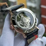 Patek Inspired Skeleton Trasnparent Watch – Premium Design | Small Automatic movement - Image 3