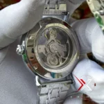 Patek Inspired Skeleton Trasnparent Watch – Premium Design | Small Automatic Chain edition - Image 6