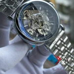 Patek Inspired Skeleton Trasnparent Watch – Premium Design | Small Automatic Chain edition - Image 5