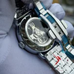 Patek Inspired Skeleton Trasnparent Watch – Premium Design | Small Automatic Chain edition - Image 2