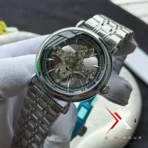 Patek Inspired Skeleton Trasnparent Watch – Premium Design | Small Automatic Chain edition - Image 8