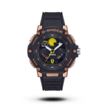 G-Shock-Style Ironhavoc Sentinel – Rose Gold Bezel – Black Dial – Black Strap