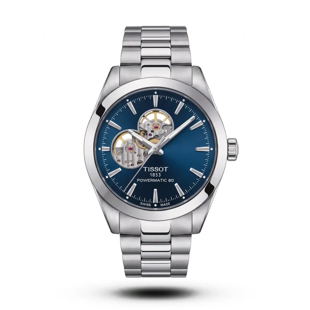 product-2093f673-ea74-4b96-ae86-105291ce96b9.webp Tissot-Style Gentleman Open-Heart Powermatic 80 Blue Dial Watch - Image 1