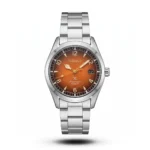 Seiko-Style Prospex Alpinist Automatic Field Orange Dial Watch
