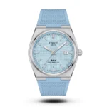 Tissot Prx Powermatic 80 Tiffany Strap Waffle Tiffany Dial Watch