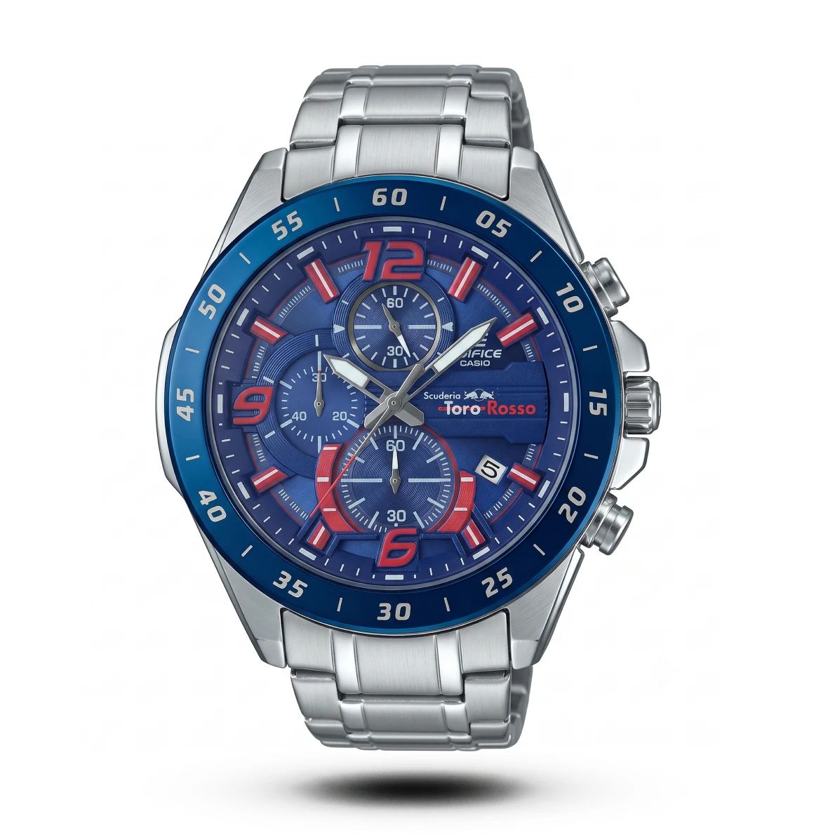product-61f2df5a-5898-4479-a212-06f025dbdabc.webp Casio-Style Edifice Toro Rosso Limited Edition Blue Dial Watch - Image 1