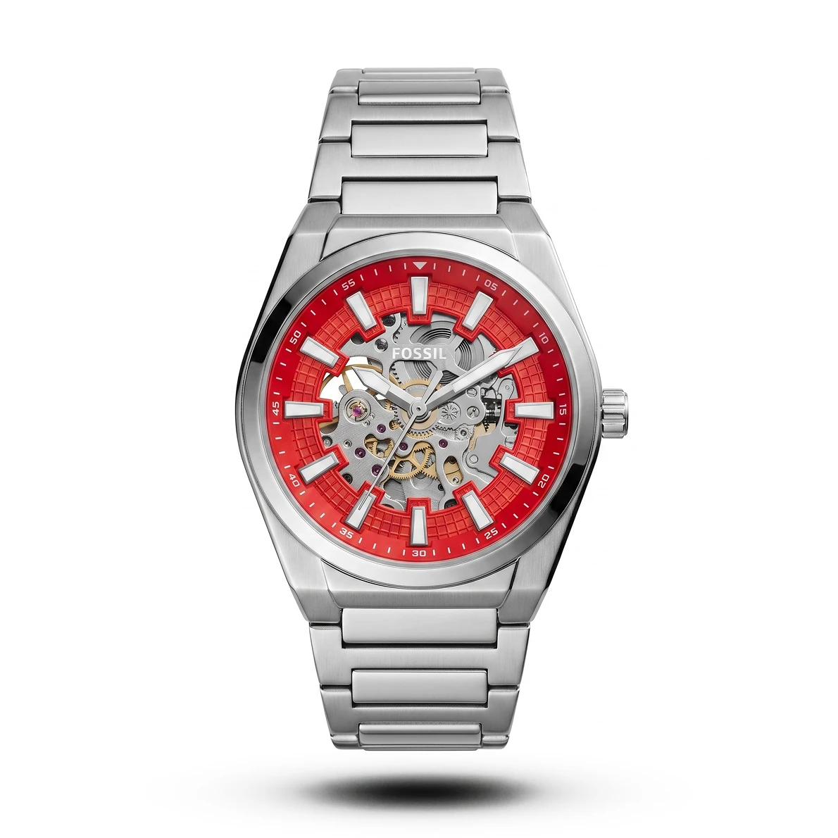 product-724e9af0-4c31-4b1c-8181-1159b16df3d4.webp Fossil-Style Machine Skeleton Red Dial Steel Watch - Image 1