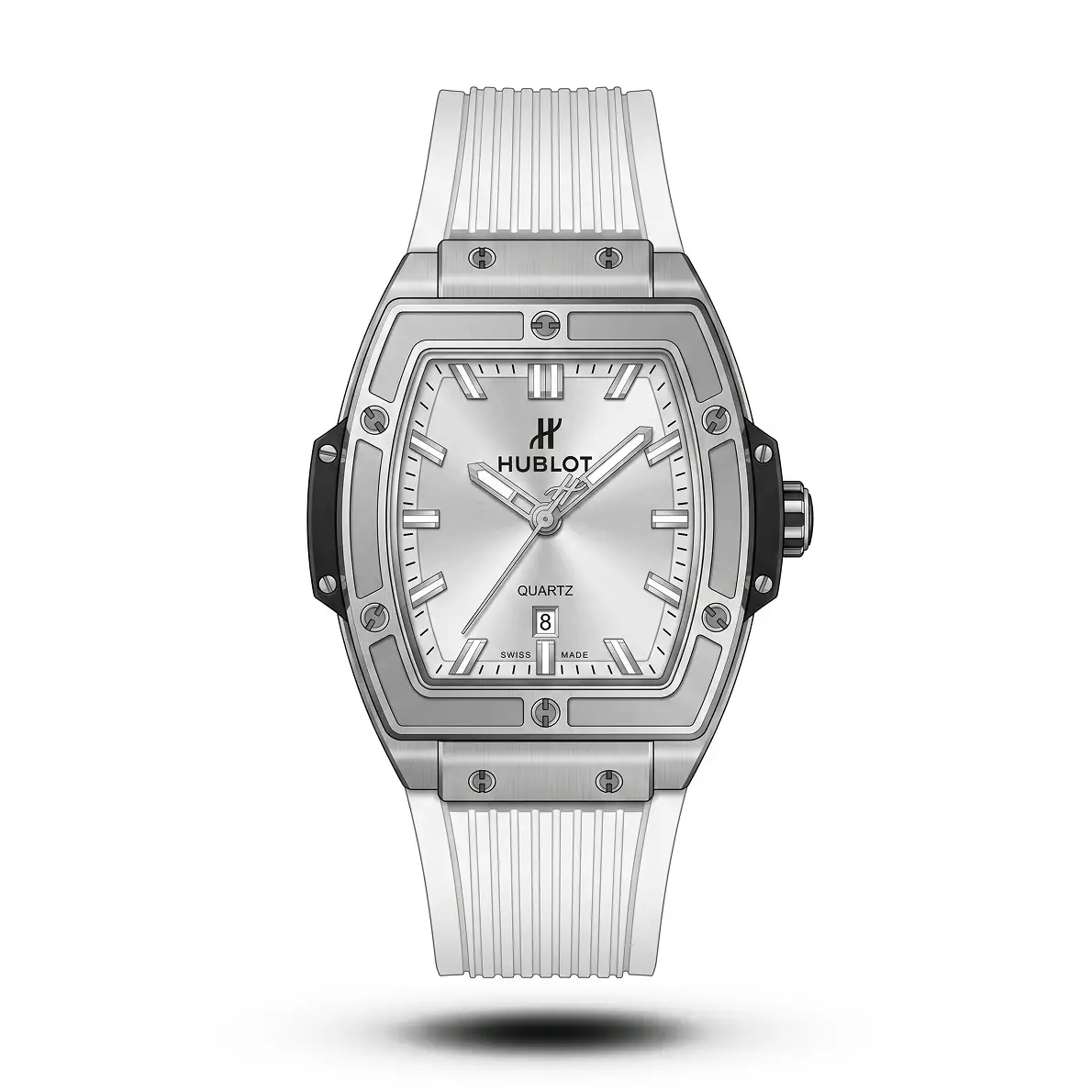 product-7505d070-bf37-4509-98b2-0f31b5f9cdee.webp Hublot Spirit Of Big Bang White Rubber Strap Watch - Image 1