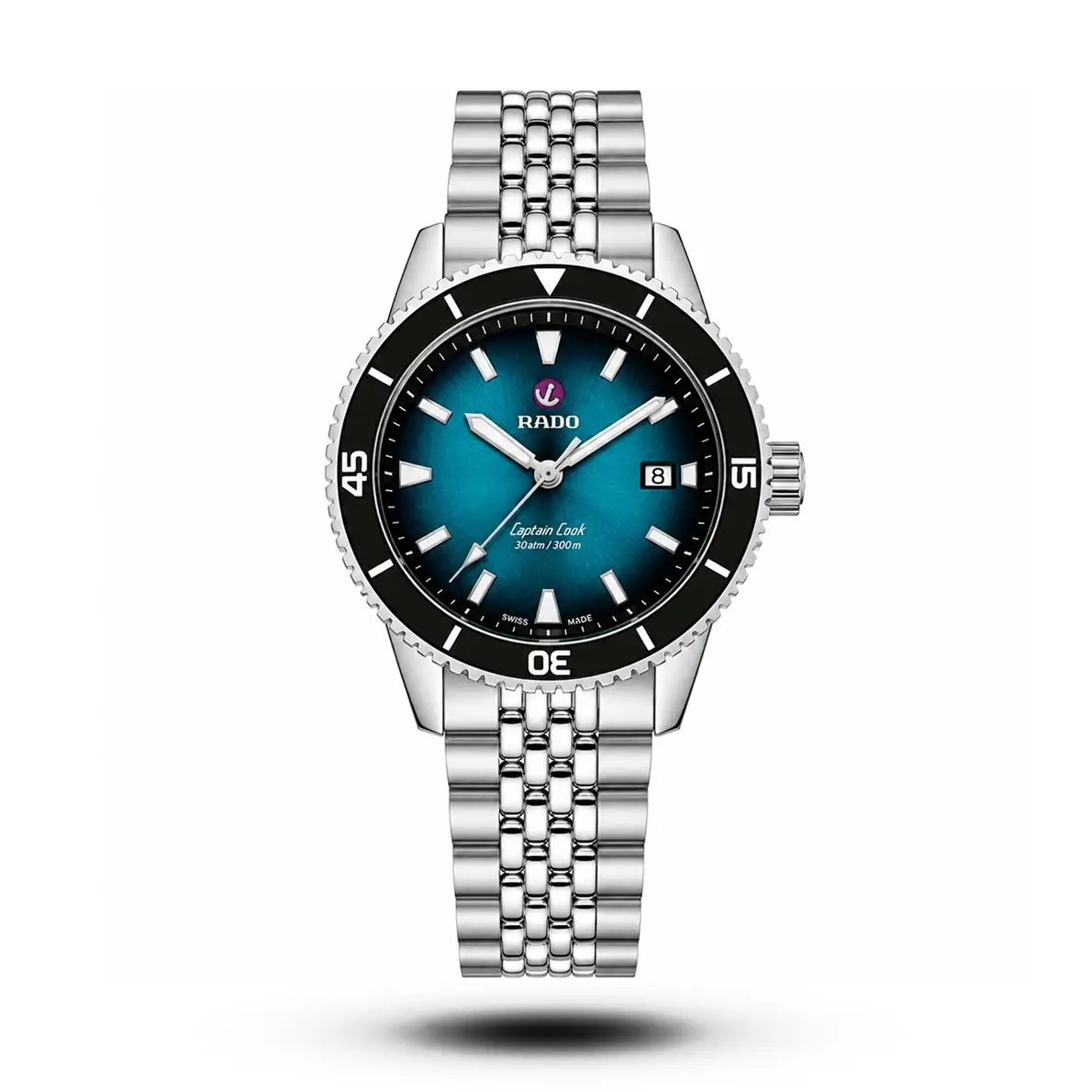 product-8cc981d2-88ca-4dd5-bdf0-3f18f13eac50.webp Rado Captain Cook Blue Dial Watch - Image 1