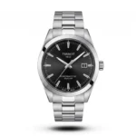 Tissot-Style Gentleman Powermatic 80 Silicium Black Dial Watch