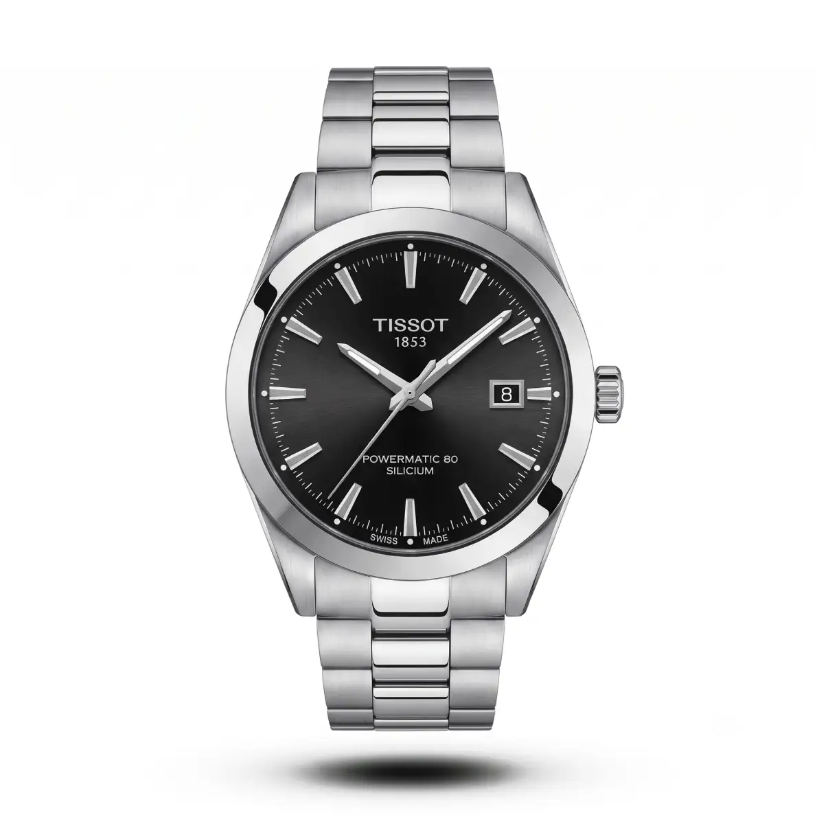 product-900f0f28-b121-4c36-832e-b19f395ee219.webp Tissot-Style Gentleman Powermatic 80 Silicium Black Dial Watch - Image 1