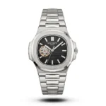 Patek Philippe Nautilus Open-Heart Automatic black dial Watch | AA Grade Inspired