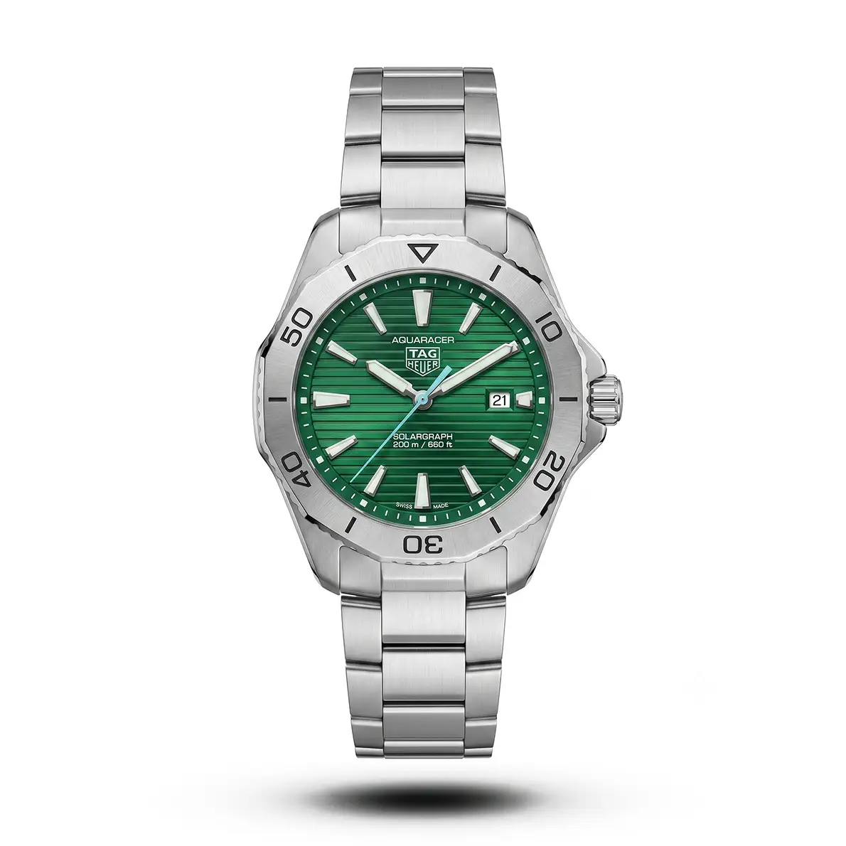 product-95f27721-037d-4eb3-9767-4b3b4278632d.webp TAG Heuer Aquaracer Solargraph Green Dial Steel Watch | AA Grade Inspired - Image 1
