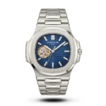 Patek Philippe Nautilus Open-Heart Automatic blue dial Watch