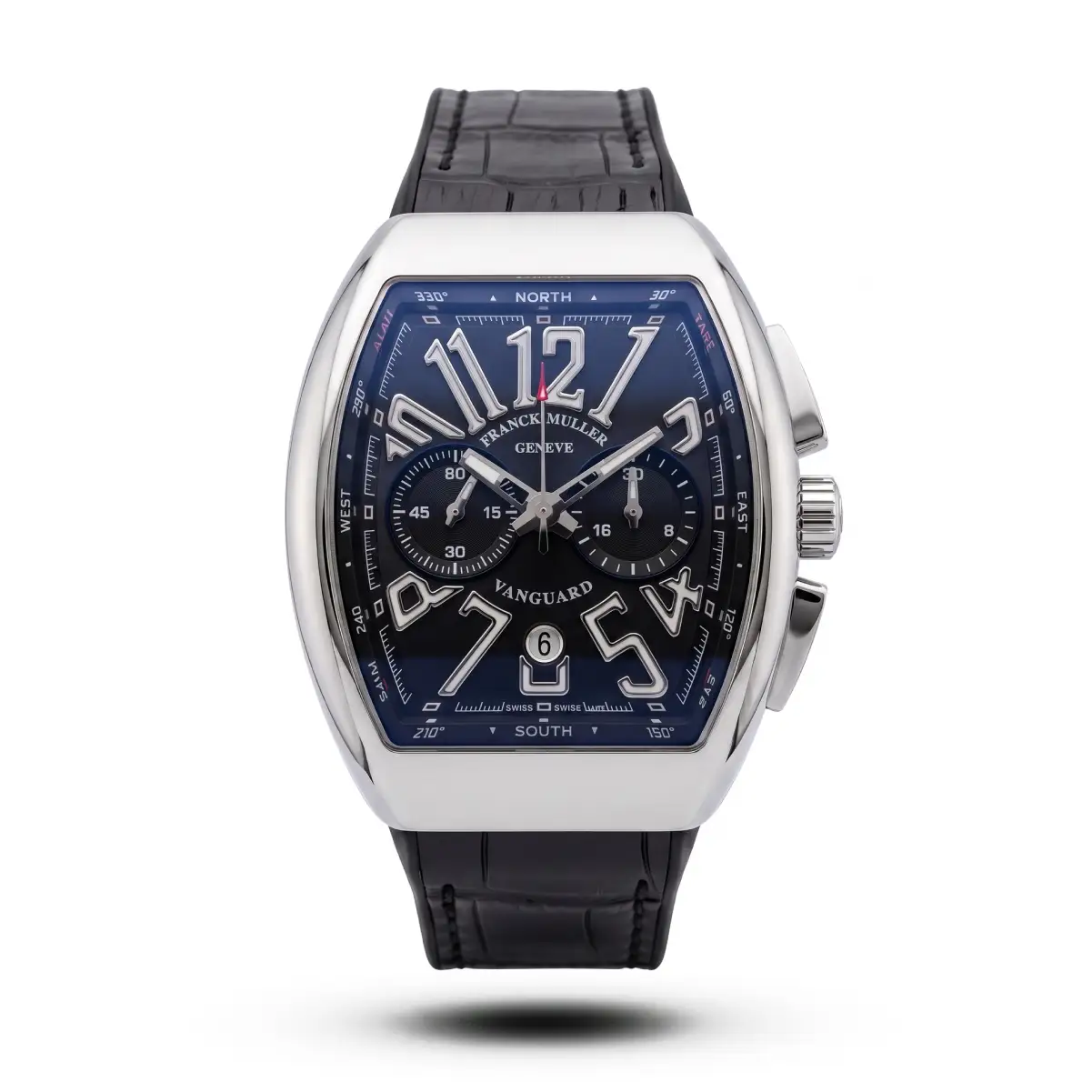 product-b72b6e04-349c-4e76-b6b6-5a45f9ed53bf.webp Franck Muller-Style Vanguard Black Strap Black Dial Watch - Image 1