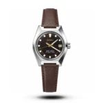 King Seiko-Style Automatic Brown Dial Brown Leather Men's Watch