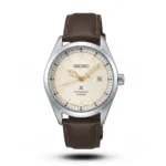 Seiko Prospex Alpinist Automatic brown Leather white dial Watch