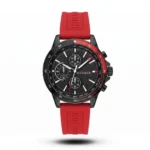 Tommy Hilfiger-Style Sport Chrono Red Strap Watch