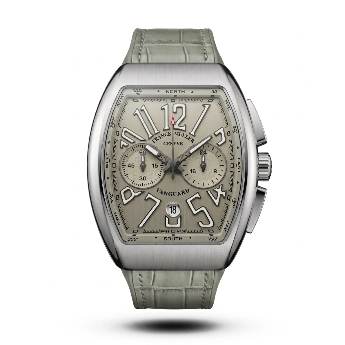 product-e02ac946-34be-4386-a756-cf7cc2e6afef.webp Franck Muller-Style Vanguard Grey Strap Grey Dial Watch - Image 1
