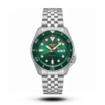 Seiko 5 Sports Skx Green Dial Metal Watch