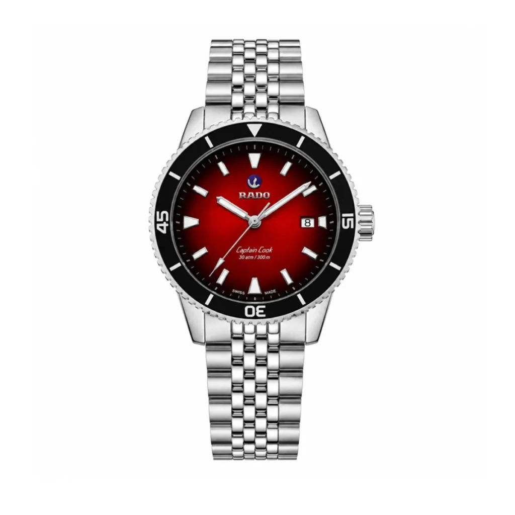 Rado Captain Cook Red Inspired Diver Series