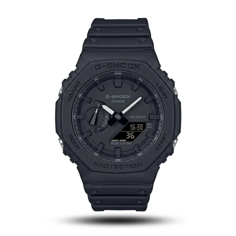 Casio Style G Shock Ga 2100 Full Black Edition
