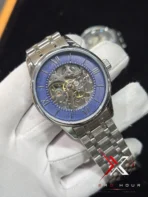 Tissot Chemin des Tourelles Skeleton Steel blue dial Watch - Image 2
