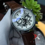 TAG Heuer Carrera Chrono brown Leather brown dial Watch | AA Grade Inspired - Image 3
