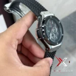 Hublot Big Bang Chronograph black Rubber black tone Strap Watch - Image 3
