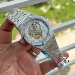 AP Royal Oak Skeleton Silver White Watch - Image 3