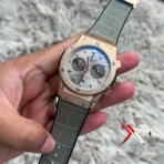Hublot Classic Fusion crocodile leather olive gold - Image 4