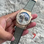 Hublot Classic Fusion crocodile leather olive gold - Image 4