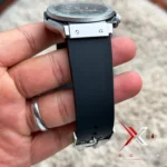 Hublot Classic Fusion silicon strap black silver - Image 3