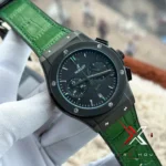 Hublot Classic Fusion crocodile leather green black - Image 5