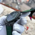 Hublot Classic Fusion crocodile leather green black - Image 4