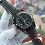 Omega Seamaster Planet Ocean GMT black dial black belt Watch - Image 2