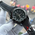 Omega Seamaster Planet Ocean GMT black dial black belt Watch - Image 3