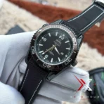 Omega Seamaster Planet Ocean GMT black dial black belt Watch - Image 6