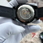Omega Seamaster Planet Ocean GMT black dial black belt Watch - Image 7