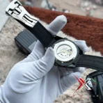 Omega Seamaster Planet Ocean GMT black dial black belt Watch - Image 8